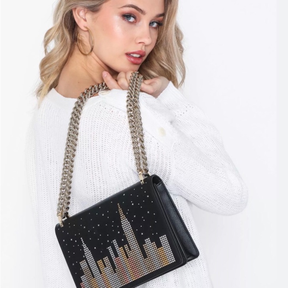 RARE BNWT Kate Spade Glitzy Ritzy Skyline Marci - Picture 8 of 16